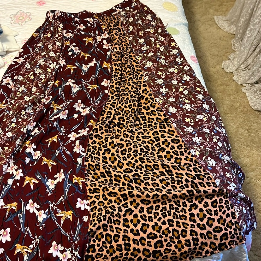 COPY - Long paneled skirt